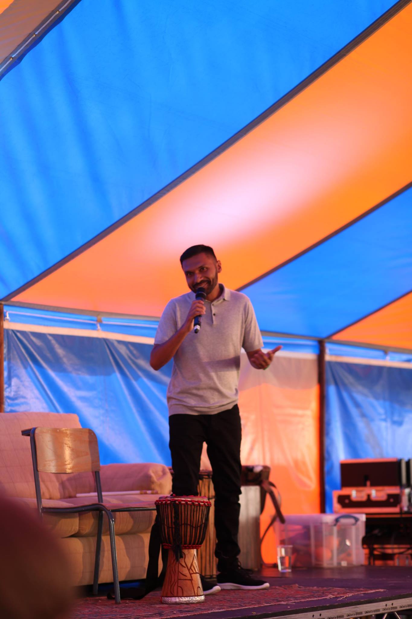 Mo Haque speaking